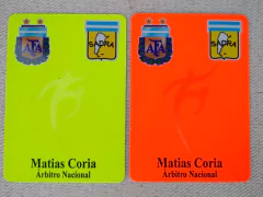 10 Juegos de Tarjetas COLOR Personalizadas - Arbitros Market