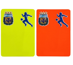 Tarjetas Arbitros Logos Color