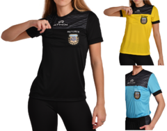 camiseta mujer arbitro arbitra athix