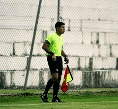 Banderines Con Funda Arbitro a Cuadros - tienda online