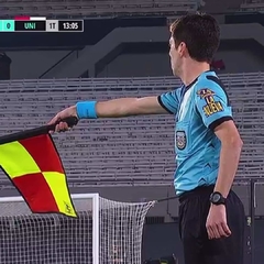 Banderines Con Funda Arbitro a Cuadros Liga Profesional AFA - Arbitros Market