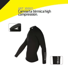Camiseta Termica Diadora Mangas Largas