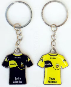 10 Llaveros Metal Camiseta Personalizados - Arbitros Market