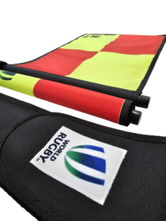 Juego Banderines Profesionales Arbitro Asistente Rugby - comprar online