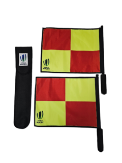 Juego Banderines Profesionales Arbitro Asistente Rugby - Arbitros Market