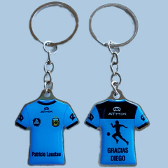 10 Llaveros Metal Camiseta Personalizados - tienda online