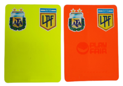 tarjetas arbitro