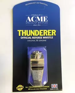 Silbato Acme Thunderer 58.5 Rugby Official - tienda online
