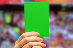 tarjeta verde
