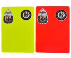 Tarjetas Arbitros Logos Color