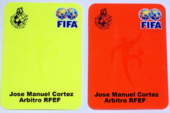 30 Juegos de Tarjetas Personalizadas con tu Logo - Arbitros Market