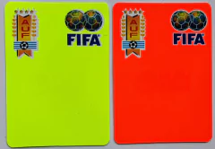 tarjetas arbitro