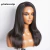 front lace hd cabelo humano natural lisa - izalacewigs