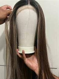 Lace front hd fibra premium lilia