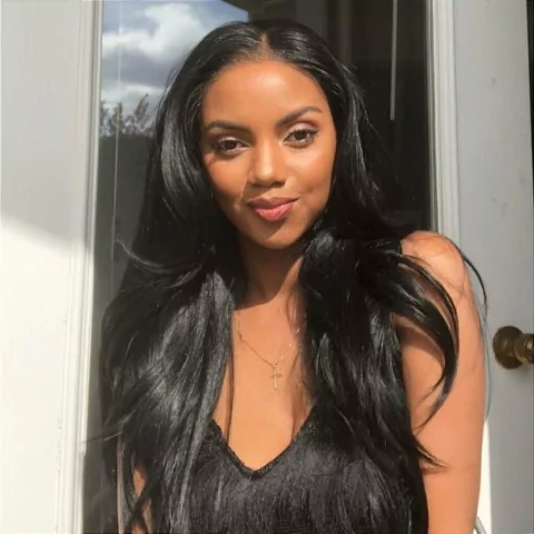 Lace front HD fibra Premium lisa repartição livre