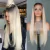 Lace front hd loiro acidentado fibra premium lisa - comprar online