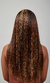 Lace front HD cabelo humano mechas lisa pronta entrega - comprar online