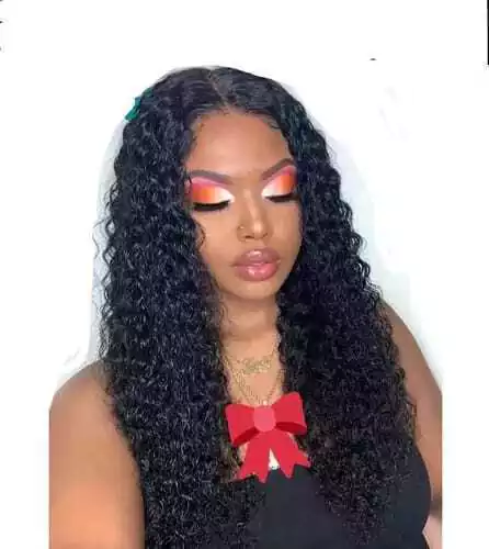 Full Lace 360 HD cabelo humano natural cacheado pronta entrega