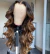 Lace front hd cabelo humano natural morena iluminada personalizada - comprar online
