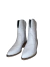 BOTAS TEXANAS BARCELONA WHITE - VALENTINO DI ZAVATTI