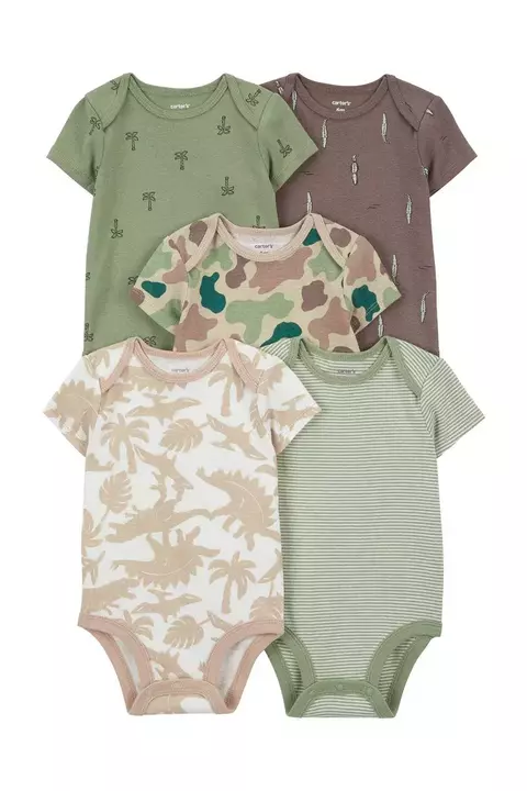 Carter's Pack 5 Bodies mangas cortas (1Q934510) - comprar online