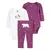 Carter´s Set 3 Piezas Bodies Mangas Largas Pantalon "Osito" (1P870810) - comprar online
