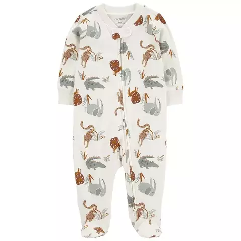 Carter´s Osito Pijama Algodon Cierre Animalitos (1R033310) - comprar online
