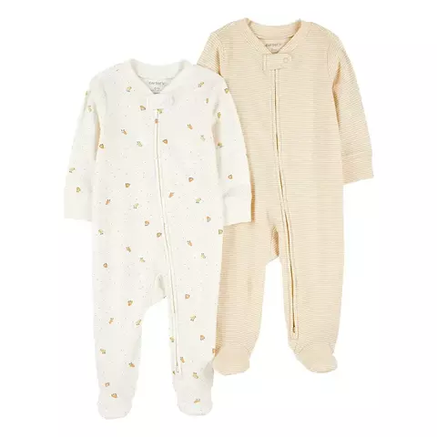 Carter´s Pack 2 Ositos Pijama Algodon Cierre (1S959010) - comprar online