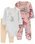 Carter´s Set 3 Piezas Osito Pijama. Body Mangas Largas y Pantalón "Animalitos" (1O015510)