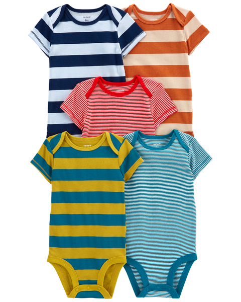Carter´s Pack 5 Bodies mangas cortas (1P566510)
