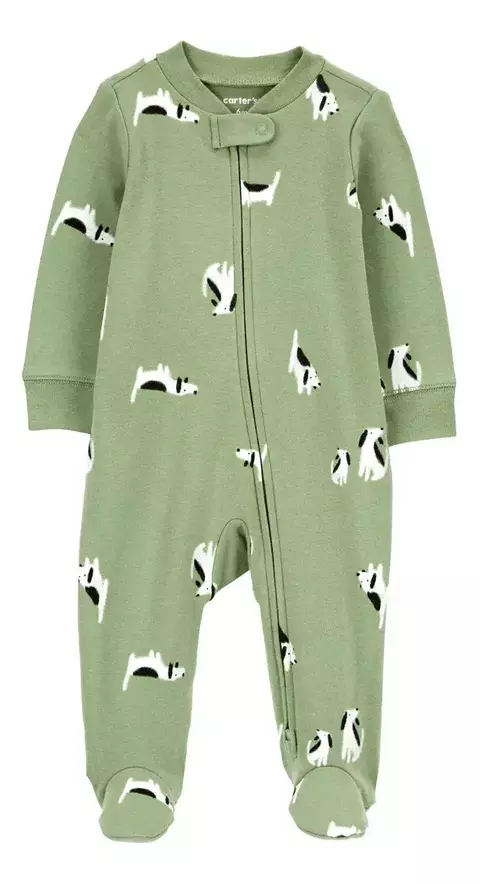 Carter´s Osito Pijama Algodon Cierre Perritos (1R596210) - comprar online