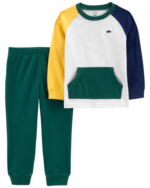 Carter's - Set 2 piezas Remera y Jogger de Bloques de Color (1N955910)