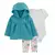 Carter's Set 3 piezas Body, Campera y Pantalón (1R960610) - comprar online