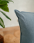 Almohadón Tusor Teñido AERO - 50X70cm - Baul Azul