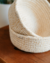 Cesta CLARA Set x2 - Crudo&Dorado - comprar online