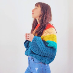 SWEATER BOMBAY CC. / GUIA DE TEJIDO - comprar online