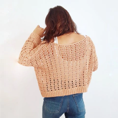 SWEATER AIRES CC. - GUIA DE TEJIDO en internet