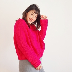 SWEATER CHERRY CC. - GUIA DE TEJIDO - CHINITA CROCHET