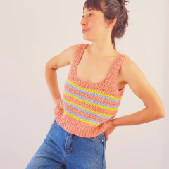 TOP AMALFI CC. - GUIA DE TEJIDO - comprar online