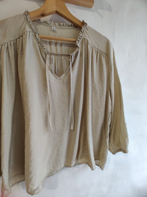 BLUSA ELSA CHAMPAGNE - comprar online