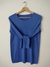 SWEATER BASIC M-L AZUL FRANCIA