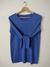SWEATER BASIC M-L AZUL FRANCIA