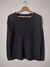 SWEATER BASIC M-L NEGRO - comprar online