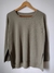 SWEATER ASIMETRICO VERDE - comprar online