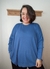 SWEATER BASICO OVERSIZE AZUL FRANCIA en internet
