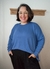 SWEATER BASICO OVERSIZE AZUL FRANCIA