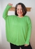 SWEATER BASICO OVERSIZE VERDE - Showroom Namaste
