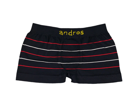 Kids / Seamless / Art. 5524 - Boxer Algodón Rayado Tres Colores