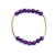Bracelete Sahasrara pedra ametista - comprar online