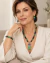 Pulseira Nara pedra lápis-lazúli e jade imperial - comprar online
